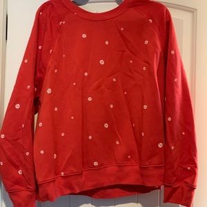 Old Navy Red Crew Neck